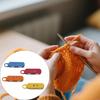 Fade Resistant Knitting Stitching Keepers Crafted of Flexible Rubber PET Materials for Crafting And Sports Counting