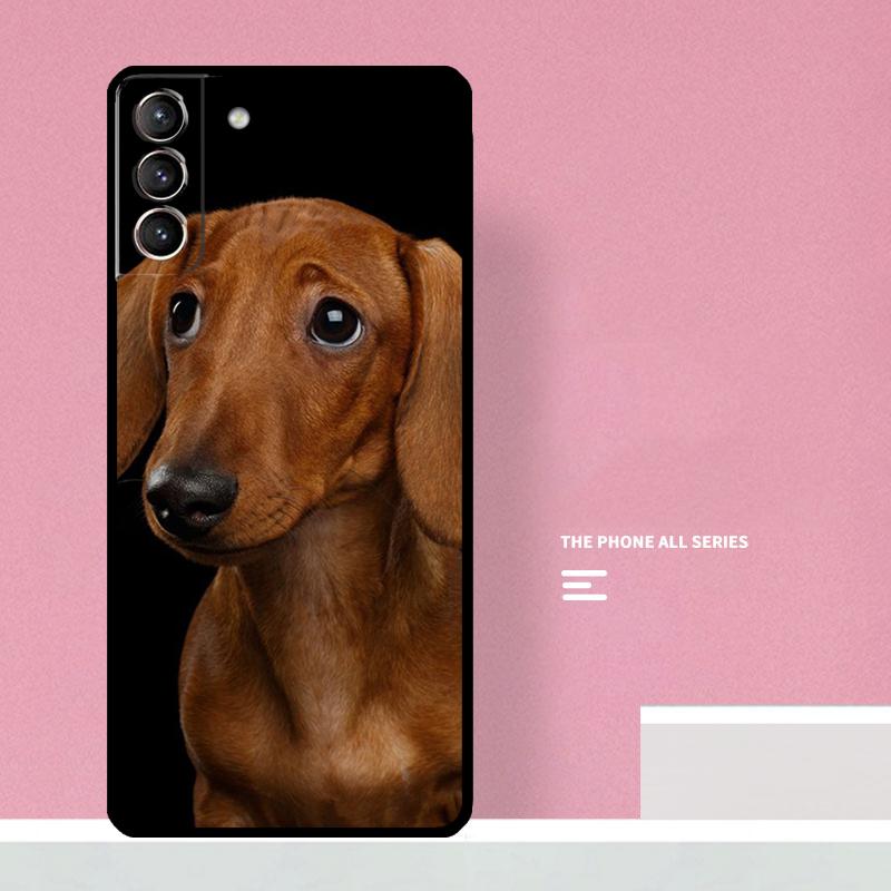 Dachshund Dog Phone Case For Samsung Galaxy S26 S23 Ultra S20 S21 S22 S24 S25 Plus S10 S25 FE Cover Coque