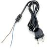 CE Two-Pin Plug Power Cord for European Beauty Instruments and Disinfection Lamps