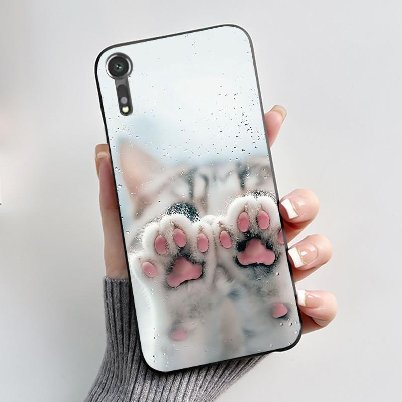 Casing For Sony Xperia XZs XZ XR SOV35 602SO SO-03J Case Matte Black Soft Slim Cover Aesthetic Luxury Cute Cool Boys Girls Shell
