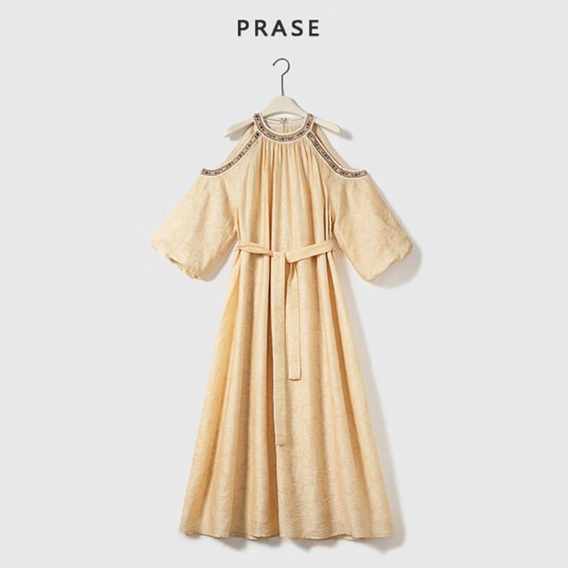 PRASE Off-Shoulder Midi Dress XXL