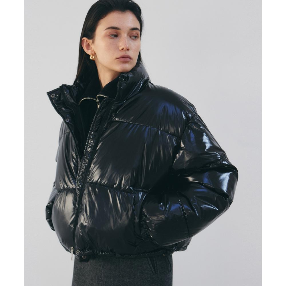 

УКОРОЧЕННЫЙ ПУХОВИК NICKNICOLE SENSE, ЧЕРНЫЙ