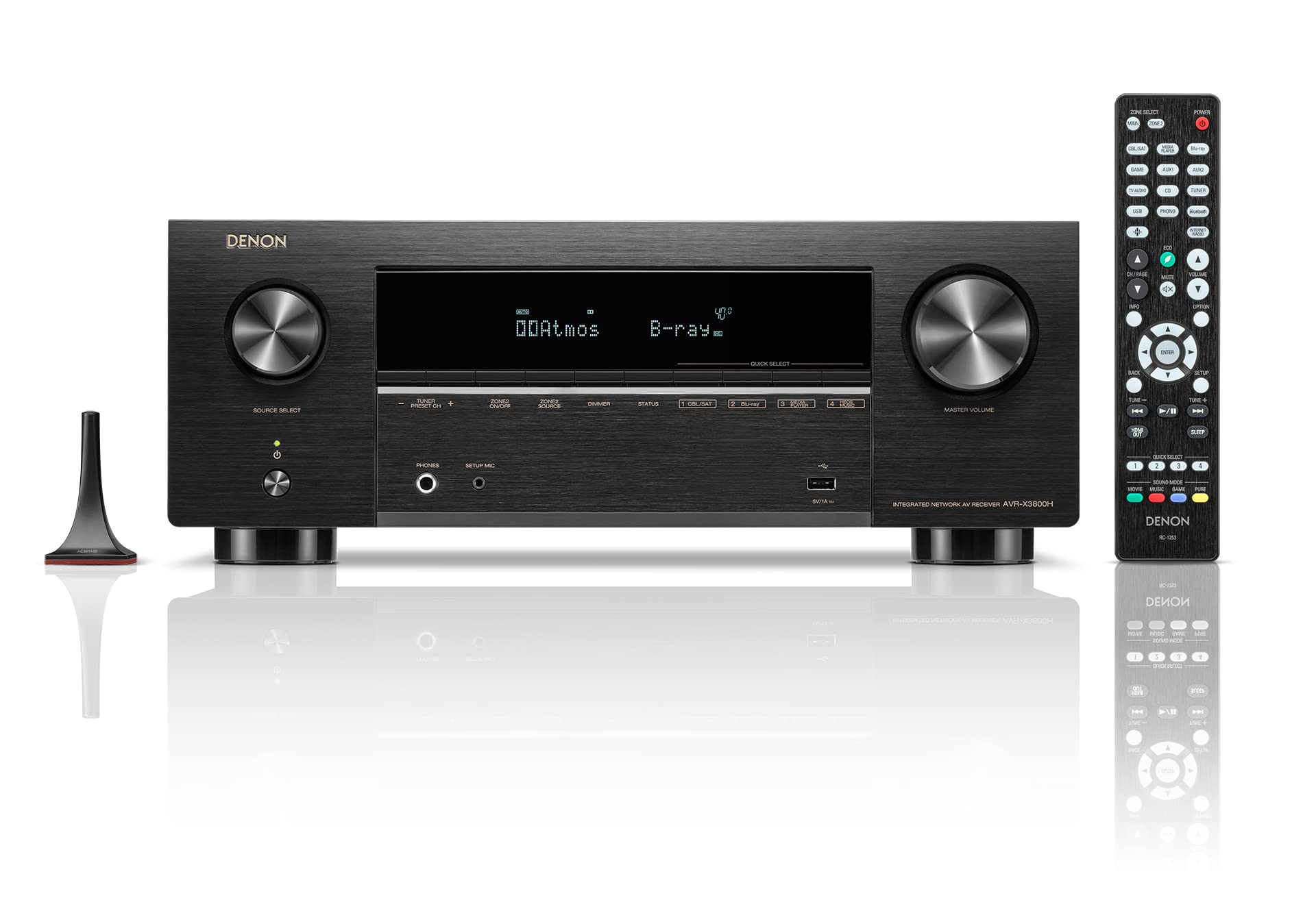 Denon AV telpiskās skaņas uztvērējs 8K