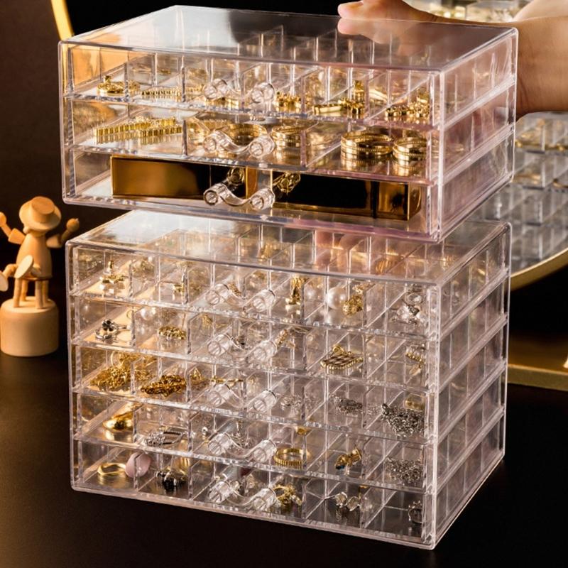 Stylish Accessory Organization Case Practical and Modern Jewellery Organizer Practical Jewelry Storage Container