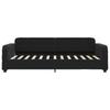 Daybed Black 80x200 Cm Velvet
