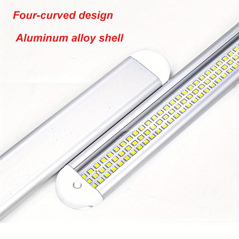 1PC/2PCS/4PCS High Brightness Vehicle Interior Light with Switch 12V-80V Universal Reading Lamp For RV Box Truck Camper Van Boat