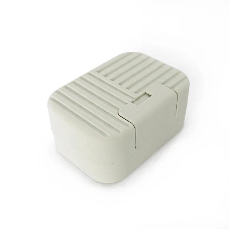 Bathroom Outdoor Soap Dish - Travel Soap Plate With Lid, Portable Lock Sealed Soap Organizer Case, Soap Storage Box