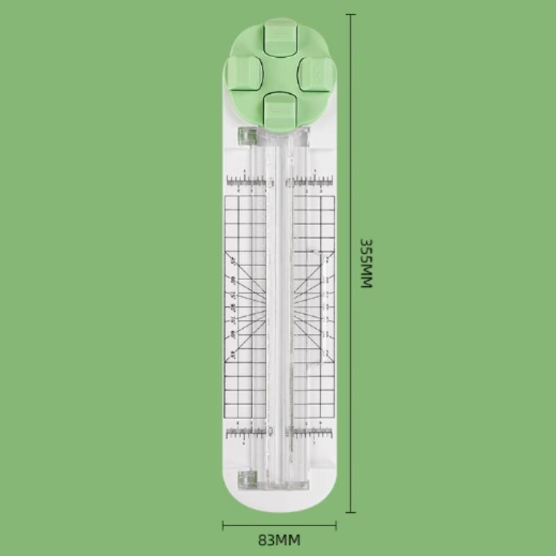 

Portable A4 Paper Trimmer With Plastic Material And Dualside Cutting Function For Home Office зелёный