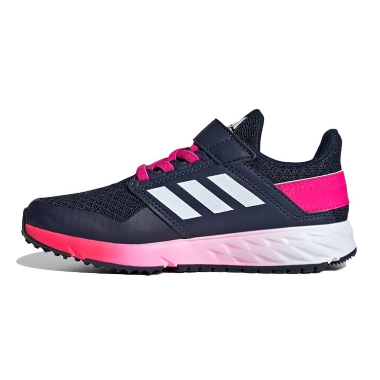 

adidas FortaFaito EL J Navy Pink Детские кроссовки Blue White G27382