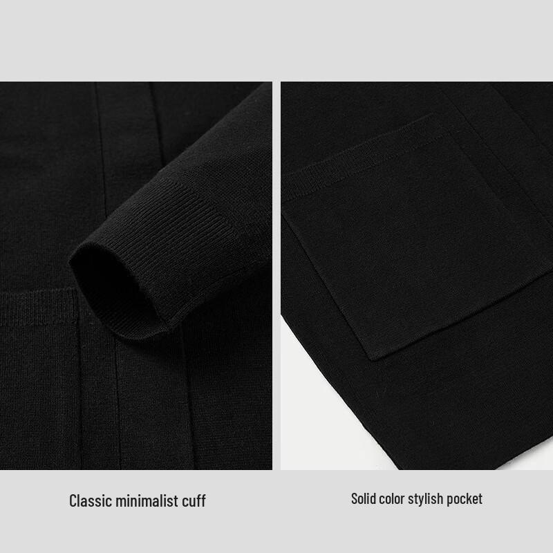 HLA Men's Core-Spun Soft Knitted Cardigan