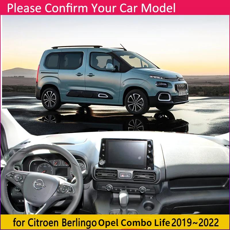 Dashboard Cover Board Mat Carpet for Citroen Berlingo Peugeot Partner Opel Combo Life ~ Pad Sunshade Sticker Accessories