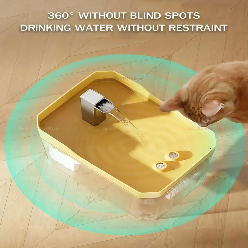 1.5L USB Automatic Cat Water Fountain Automatic Filter Pet Drinking Dispenser USB Live Water Circulation For Cats And Small Dogs