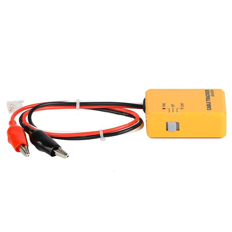 Network Cable Finder Tracker Tester Electric Wire Tracer +Storage Pouch