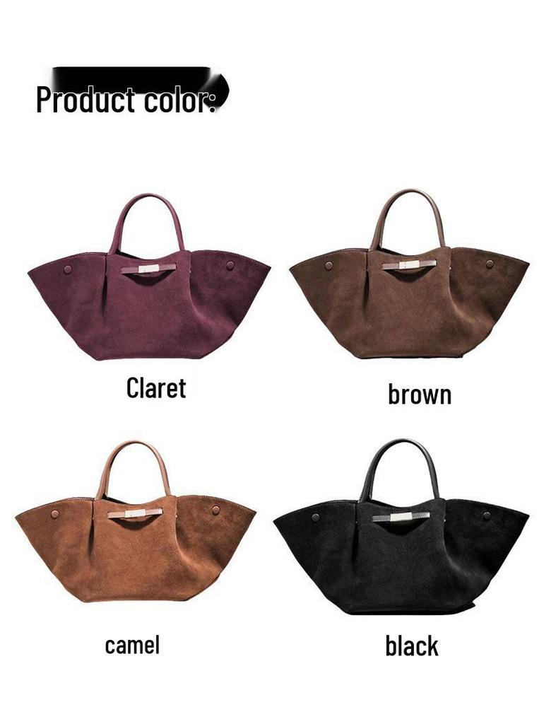 Demellier Wing Large Genuine Leather Tote Handbag