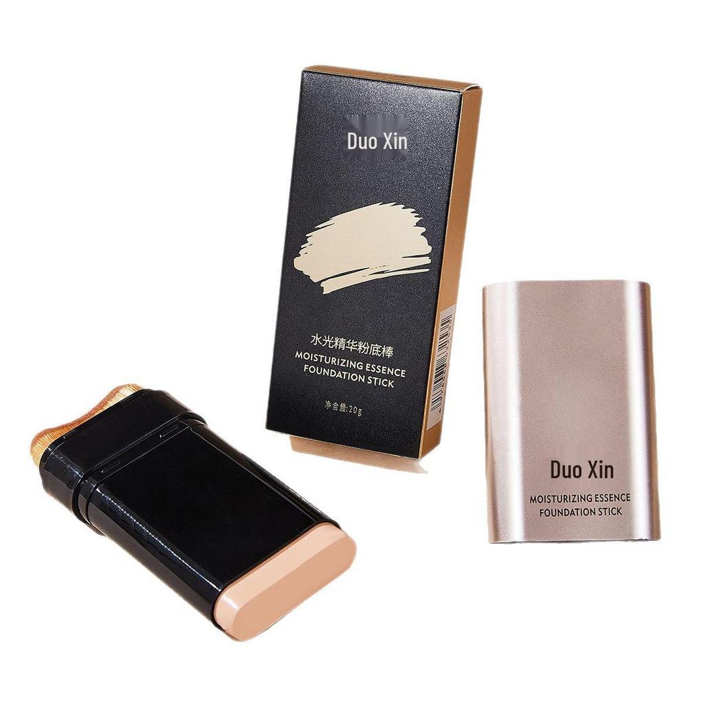 VV Double-Ended Concealer & Foundation Stick: Long-Lasting, Transfer-Proof, Waterproof, Sweat-Proof, Dewy Finish, Ideal for Students.