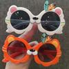 Neue Kinder Niedliche Cartoon UV400 Sonnenbrille Jungen Mädchen Farben Outdoor Kinder Sonnenschutz Sonnenbrille Baby Sport Shades Brille