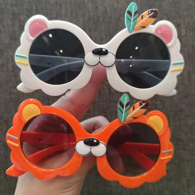 Neue Kinder Niedliche Cartoon UV400 Sonnenbrille Jungen Mädchen Farben Outdoor Kinder Sonnenschutz Sonnenbrille Baby Sport Shades Brille