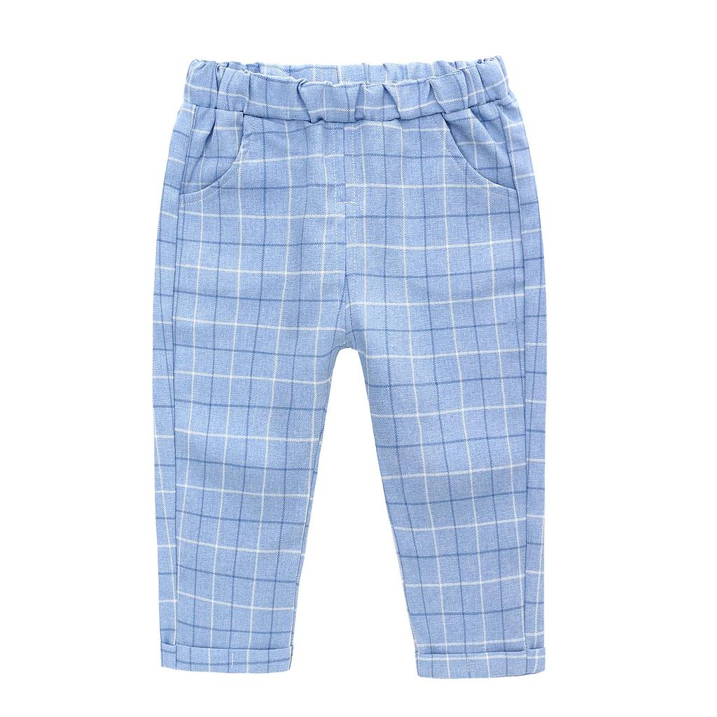 Famuka Formal Long Sleeve Shirt and Pants Check Perfect for Kindergarten Entrance School Entrance Shrine and Birthdays Size Boys' Suit, Set, Pattern,