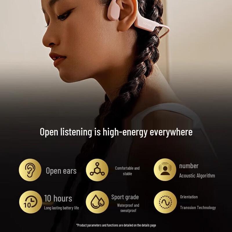 SANAGA30 Open-Ear Air Conduction Sports Bluetooth Earphones