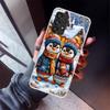 Christmas Penguin Phone Case For Samsung Galaxy A52 A51 A50S A32 A22 A12 A02S A72 A71 A31 A70 A30S Note 20 Ultra 10 Plus S10 Gal