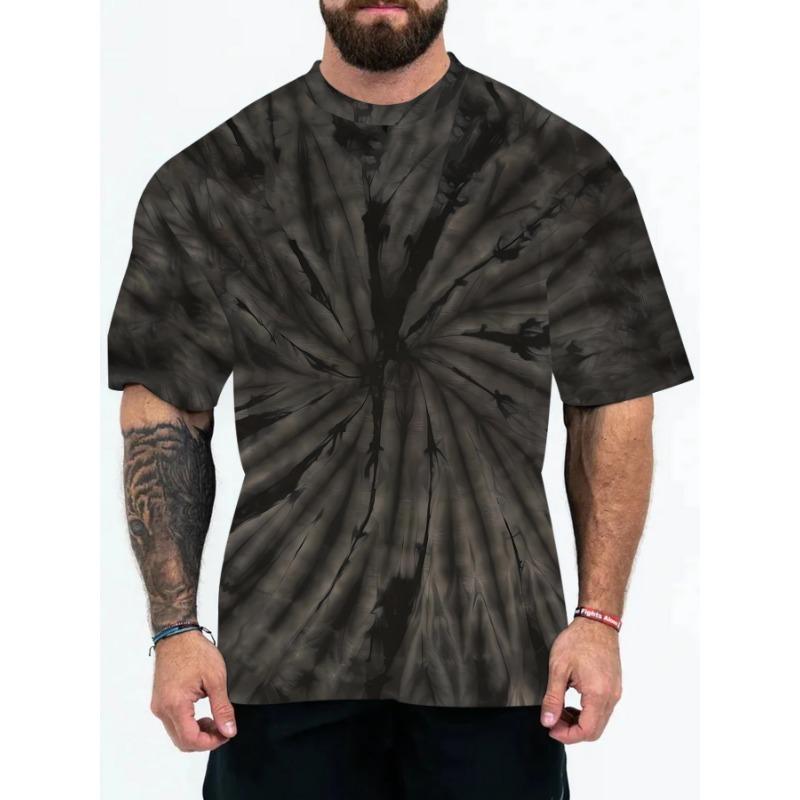 New Summer 3D Digital Printed European and American Adult Men's T-shirt