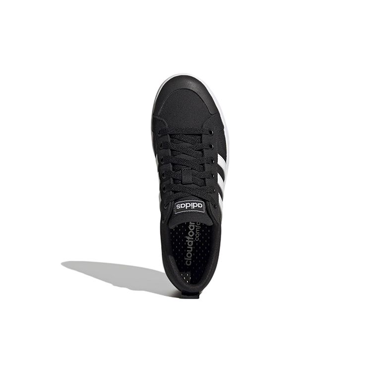 Adidas Neo Bravada Comfortable Low-Top Skate Shoes Women Sneakers Black White GY2278