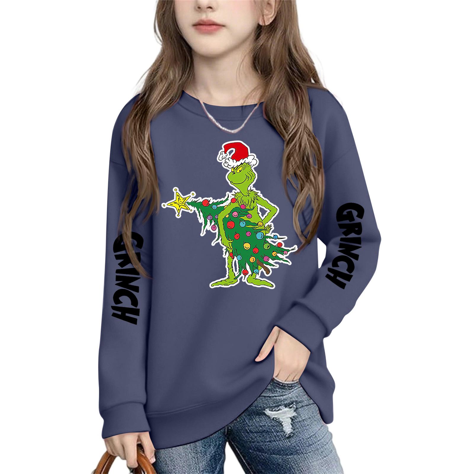 

Детские модные повседневные универсальные повседневные толстовки с круглым вырезом для мальчиков и девочек, повседневные лоскутные топы с длинными рукавами, свитшоты 120