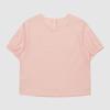 LECOQ Women'S Petit Plissé Loose Fit Lightweight Woven Short Sleeve Piste - Pink Qr222Owt51