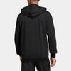 Adidas Essentials Plain Full-Zip Fleece Jacket Men Jacket Black DU0383