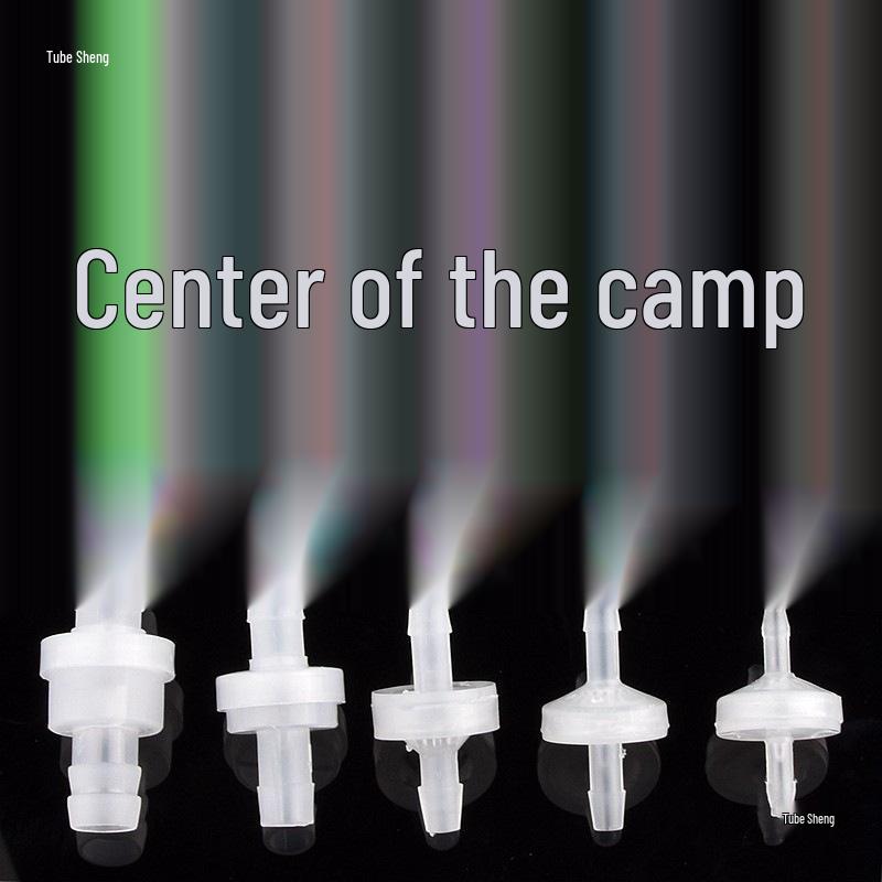 Plastový zpětný ventil s ostnem - Malý zpětný uzávěr pro vodu a kapaliny