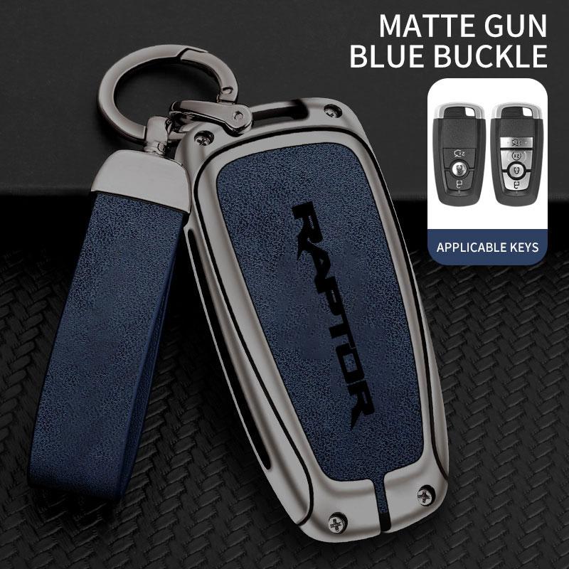 ITMU2 Zinc Alloy Car Remote Key Case For Ford Raptor F150 Remote Control Protector For Ford F-150 RAPTOR Car Key Cover Car Accessories