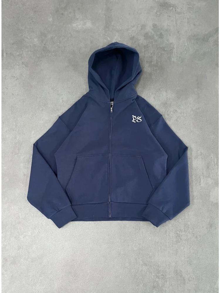 American Fashion Solid Color Oversized Sweatshirt Mens Y2K Two Piece Harajuku Hip-Hop Gothic Joker Slacks Jogging Pants