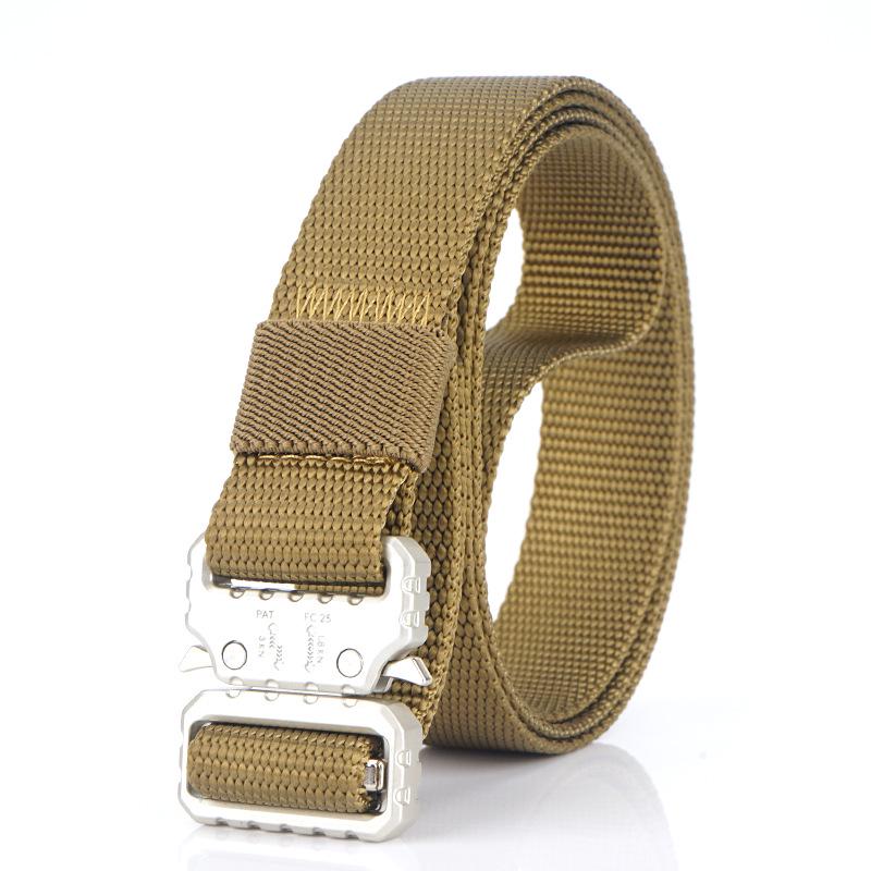 Тактический ремень Cobra Новый Широкий Мужской Холщовый Ремень Тактический Открытый Спорт Нейлоновый Ремень 125cm