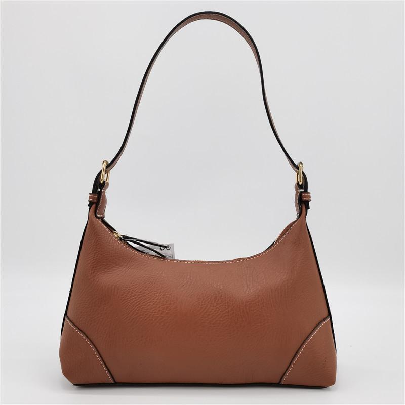 IELGY Shoulder Armpit Bag All-Match Portable Soft Leather Baguette Bag