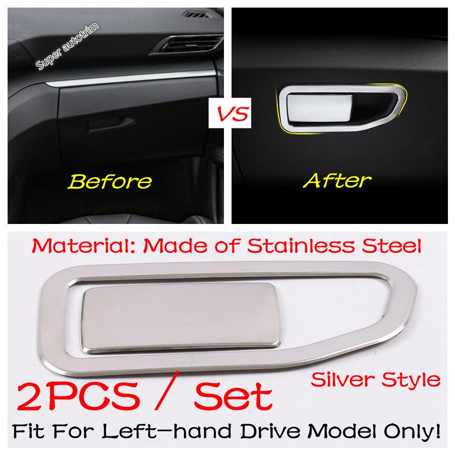 Seat Adjust Panel / Head Lamp Light / Glove Box Sequin / Window Lift Cover Trim Accessories For Peugeot 3008 5008 GT 2017 -