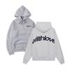 Eurasian Size Fleece Sweater Loose Letter Casual Fashion Sports Hooded Sweater Jumper