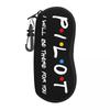 Custom Pilot Gifts I'll Be There For You Shell Eyeglasses Protector Cases Sunglass Case Fighter Airplane Aviation Glasses Pouch