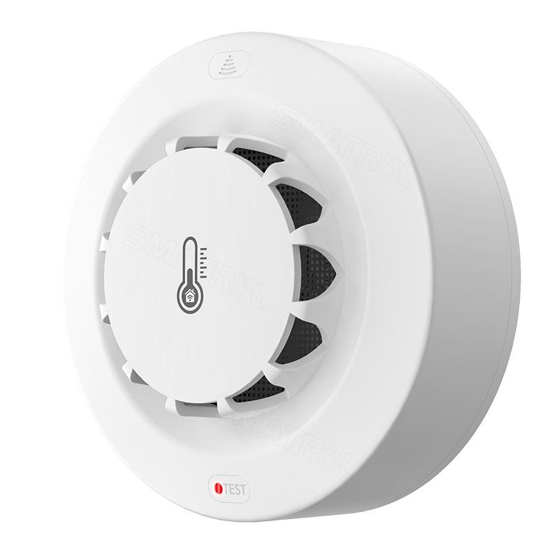 Tuya Smart WiFi Smoke Detector with Temperature and Humidity Sensing