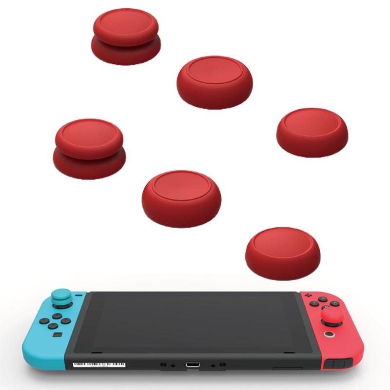 6 Pack Thumb Grip Caps Protective Cover Soft Silicone Joystick for Case Fit For  Lite Controller Thumbstick for Ca