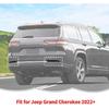 RT-TCZ Copertura Decorativa Fendinebbia Posteriore Nero Affumicato Accessori Esterni per Jeep Grand Cherokee 2022 2023 2024 2025
