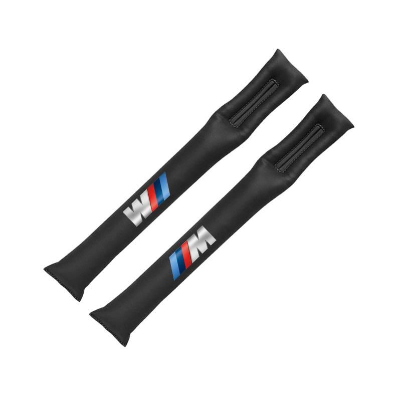 TIIU6 2Pcs Car Seat Gap Filler Crevice Plug Phone Key Anti-Drop For BMW M3 M4 M5 G42 G30 G20 E39 E36 E87 E53 F44 F07 F34 G15 G16 G23