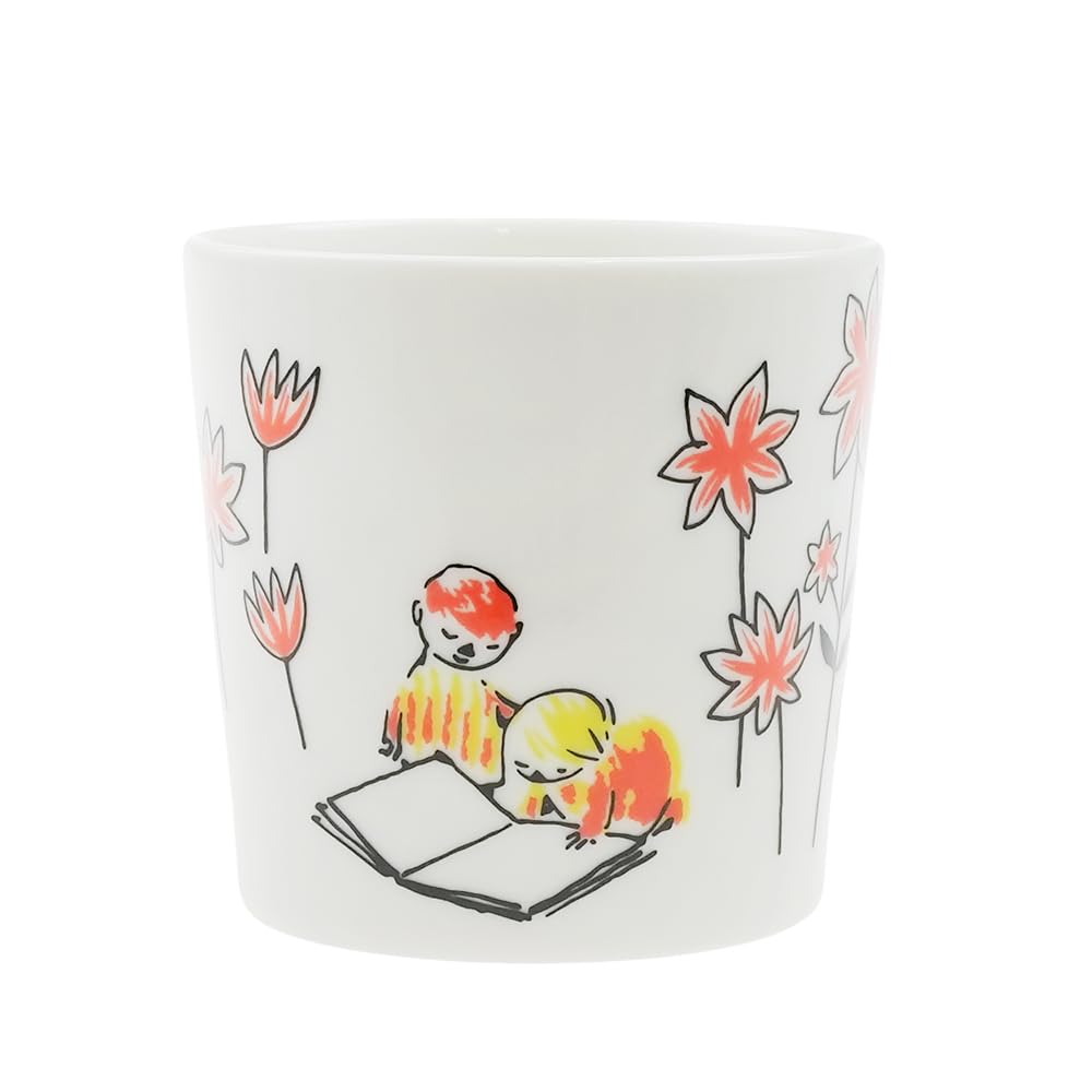 Arabia 1064951 [Officially Imported] Mug, Moomin, ABC, Snufkin, 300ml,