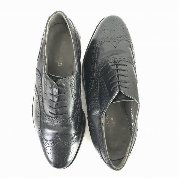 Oakton Leather Goodyear Wingtip Black 27.0(USED)