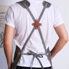 Durable Unisex Canvas Work Apron Barber Baking Cafe Garden Carpentry Restaurant Adjustable Work Wear Apron with Tool Pockets