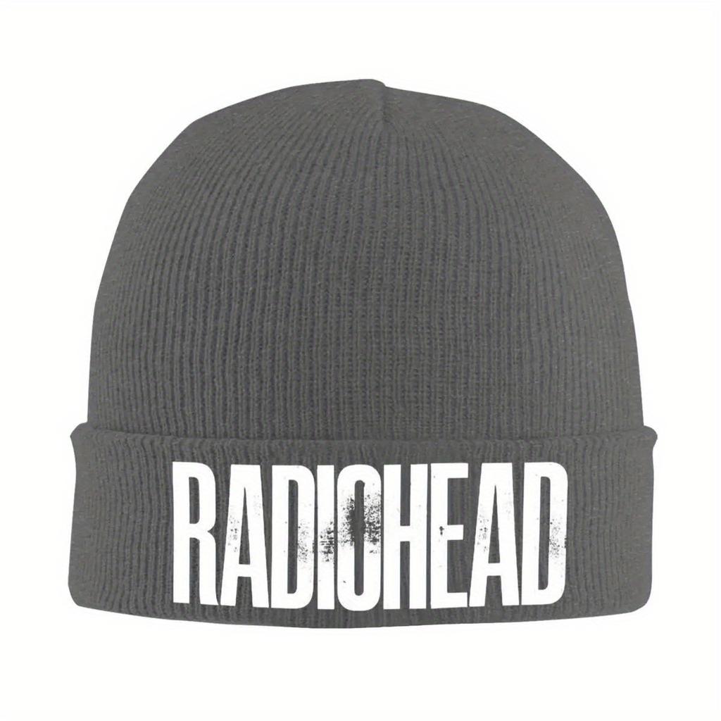 Radiohead Bandpng Hat Autumn Winter Skullies Beanies Street Caps Unisex Acrylic Knitted Hat