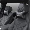 Auto Logo Sitz Kopfstütze Nackenstütze Schutz Kissen Auto Innenraum Für Mitsubishi Eclipse Lancer Outlander Pajero ASX Colt I200 Ex