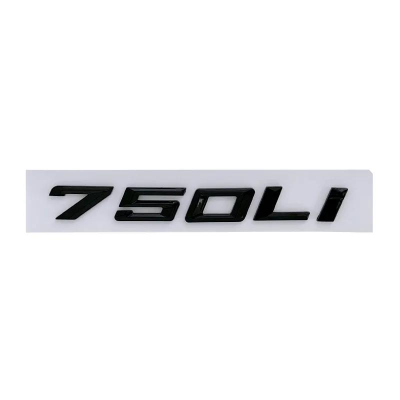 ABS Car Sticker Trunk Emblem Badge Fender Side Decals for BMW 520Li 528Li 530Li 730Li 740Li 750Li Letters Decoration