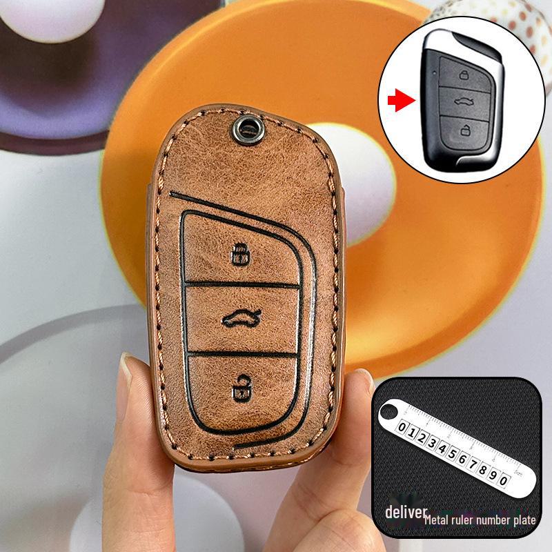 

Чехол для ключа Chery для Little Ant, QQ Ice Cream, Arrizo 5, EQ1 - Сумка для пульта управления для 24 моделей