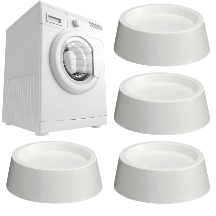 Rubbers, Pads, Anti-vibration Feet for Washing Machines and Dishwashers 4 pcs