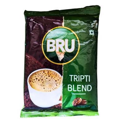 Throni Bru Tripti Blend Instant Coffee, 200g with Best Wishes Card (Pack of 1)